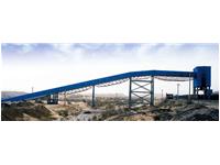 內(nèi)蒙古東勝萬利礦區(qū)鐵路裝車網(wǎng)架輸煤棧橋